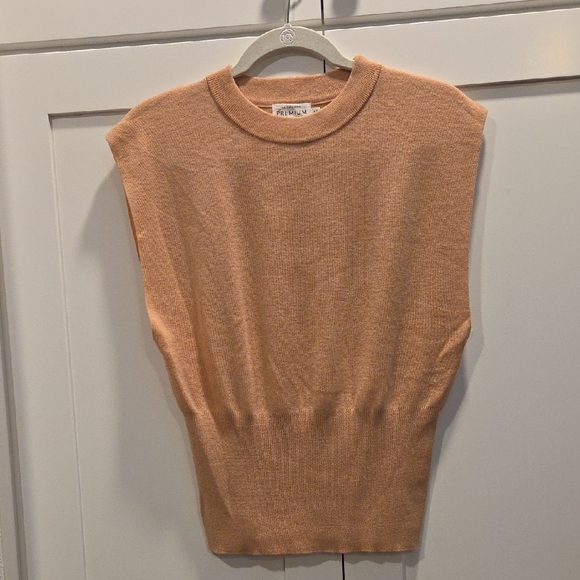 Molly Bracken Sweaters - Molly Bracken Premium Knit Top in Peach NWOT